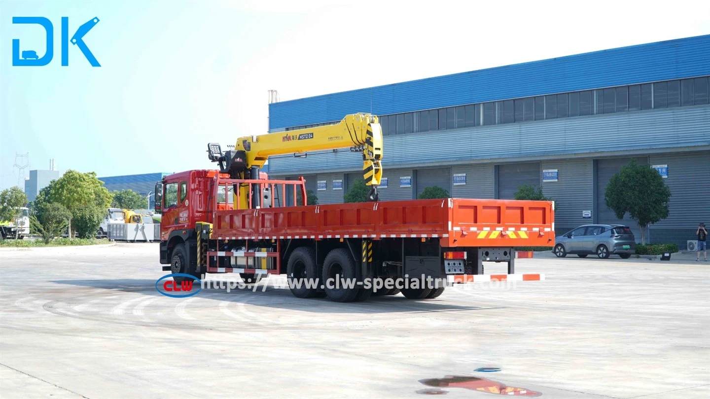 Haworth 12-ton Truck-mounted Crane With Straight Boom