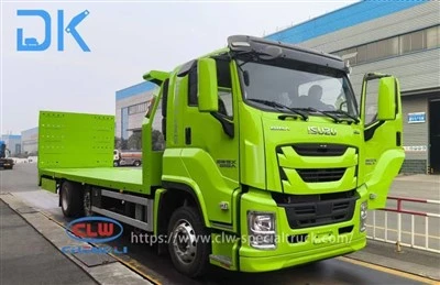 Isuzu Heavy-รถทำลายพื้นเรียบสาม-